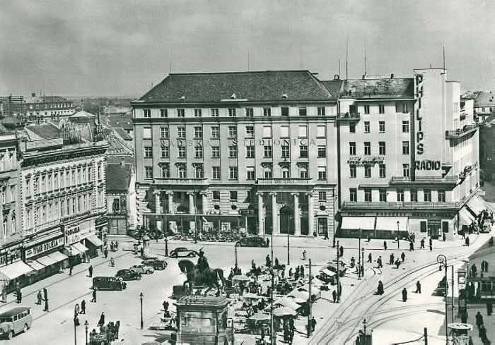 Trg bana Jelačića 1939. godine
